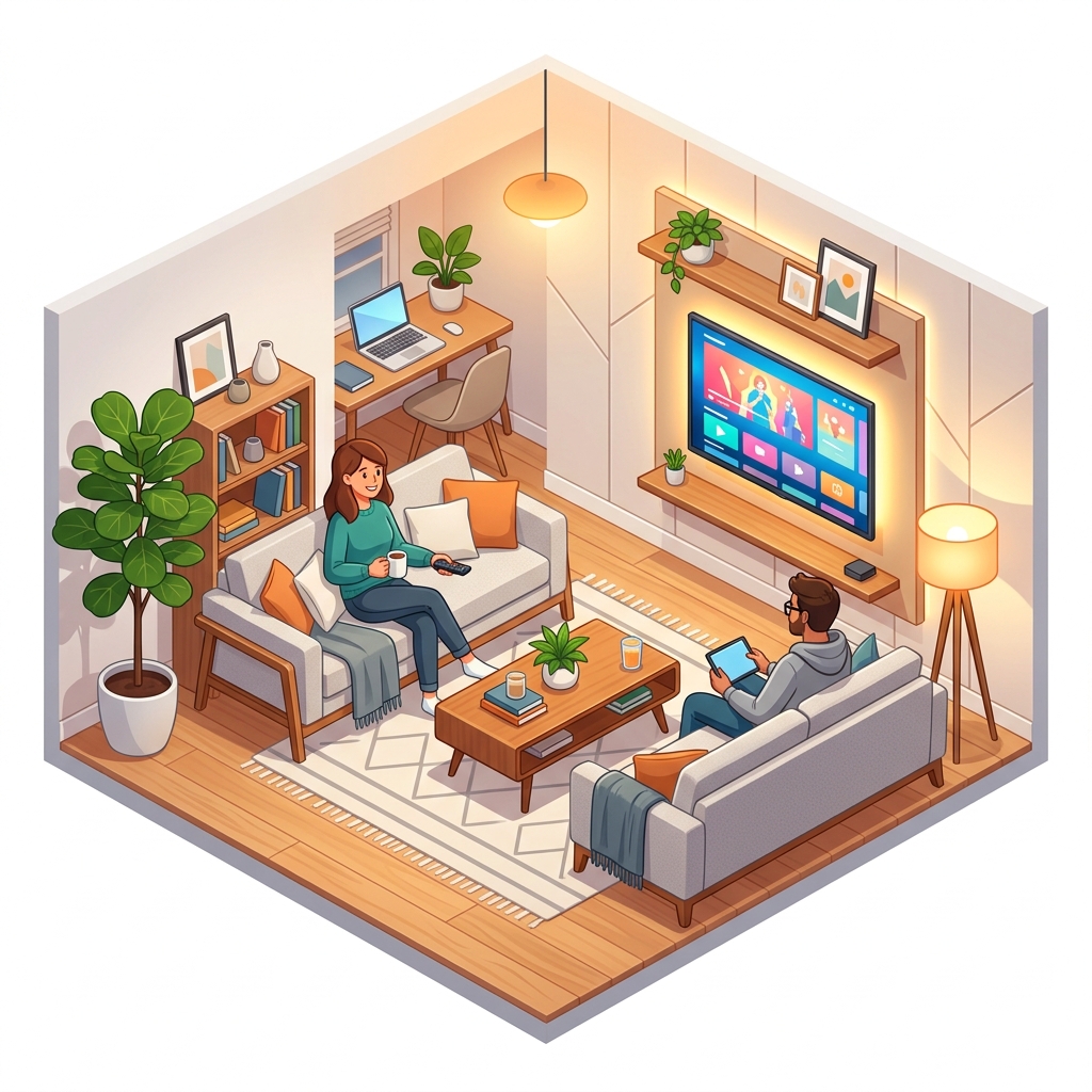 지니TV Biz 설치 예시